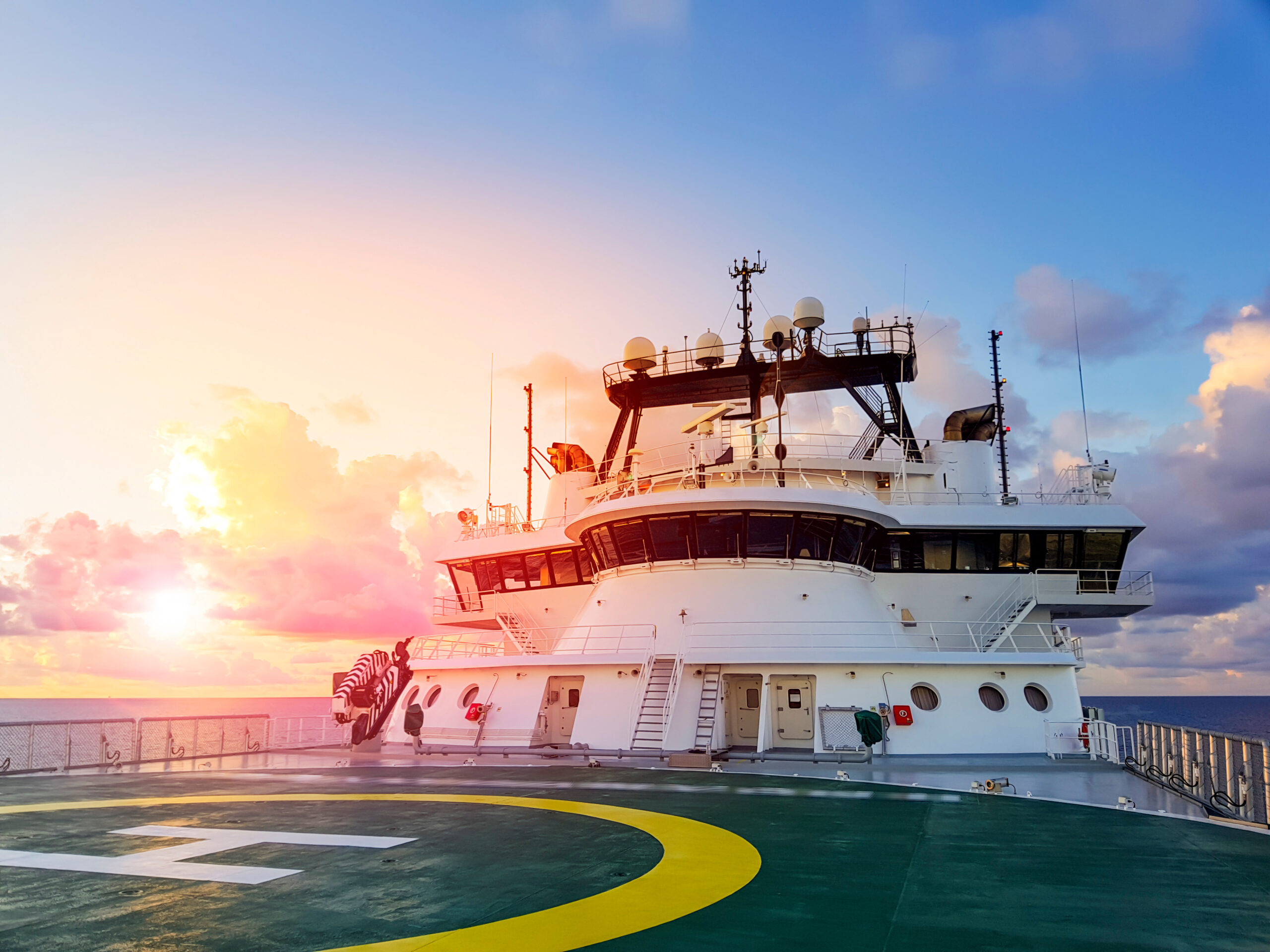 Control Bridge Station Helideck